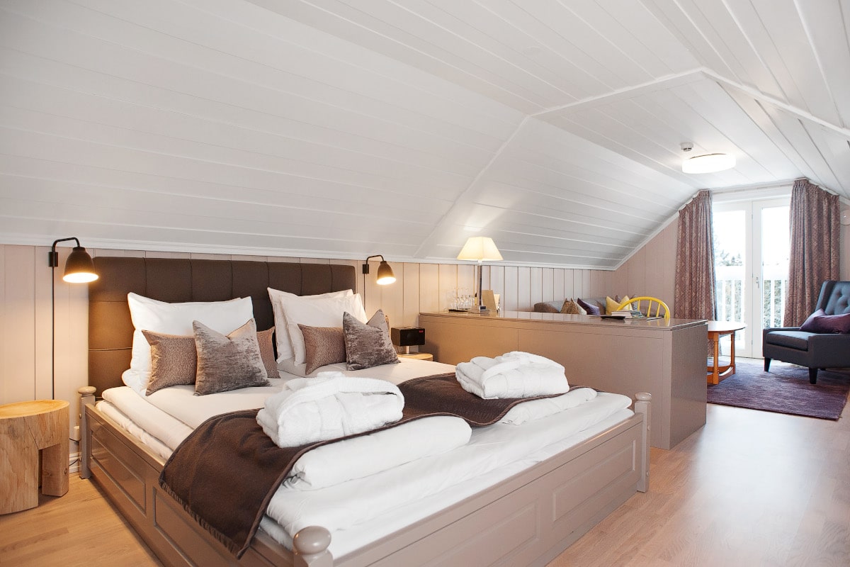 junior suite dobbeltseng på junior suite