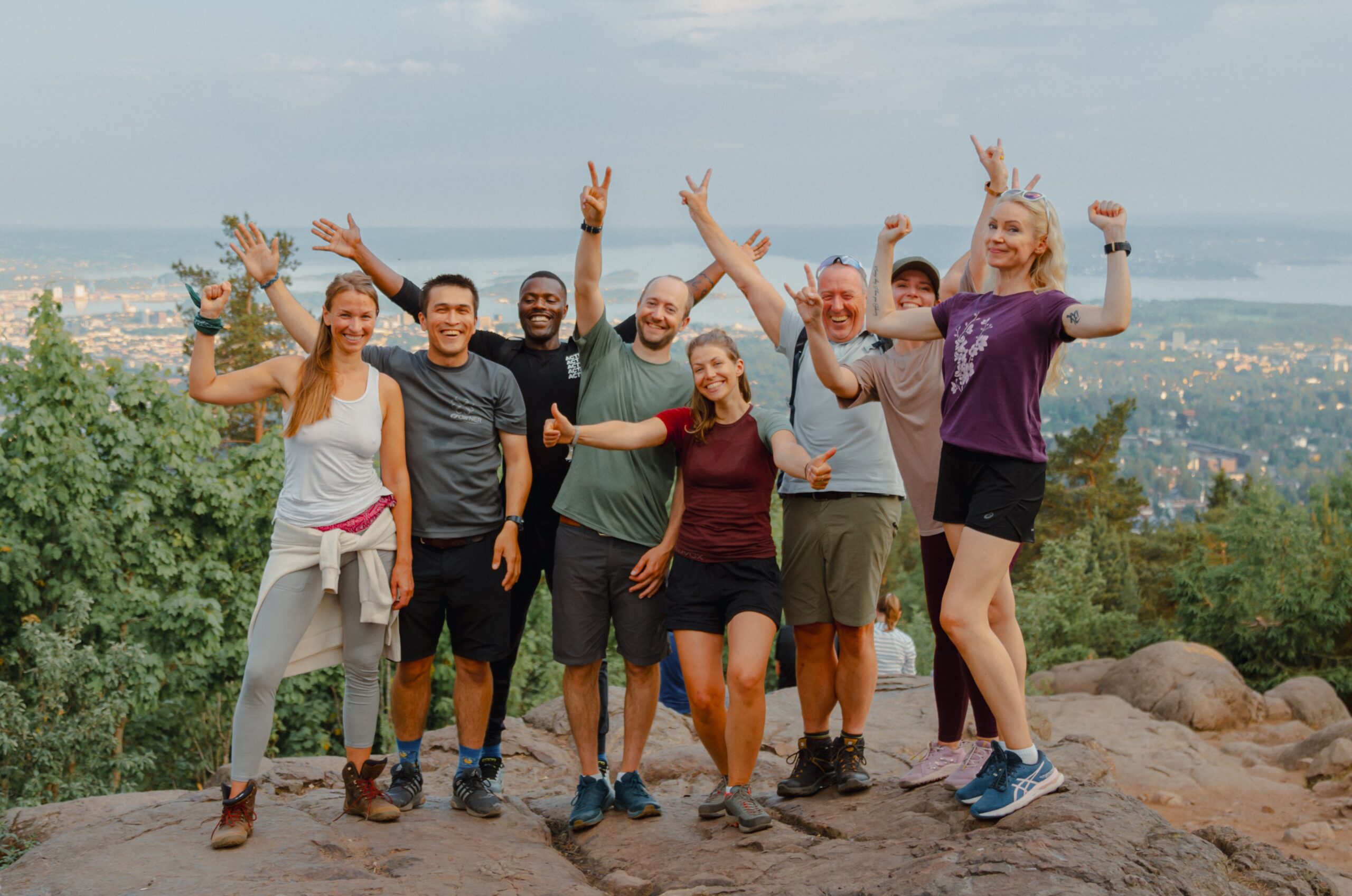 Bilde av ansatte i When in Norway AS